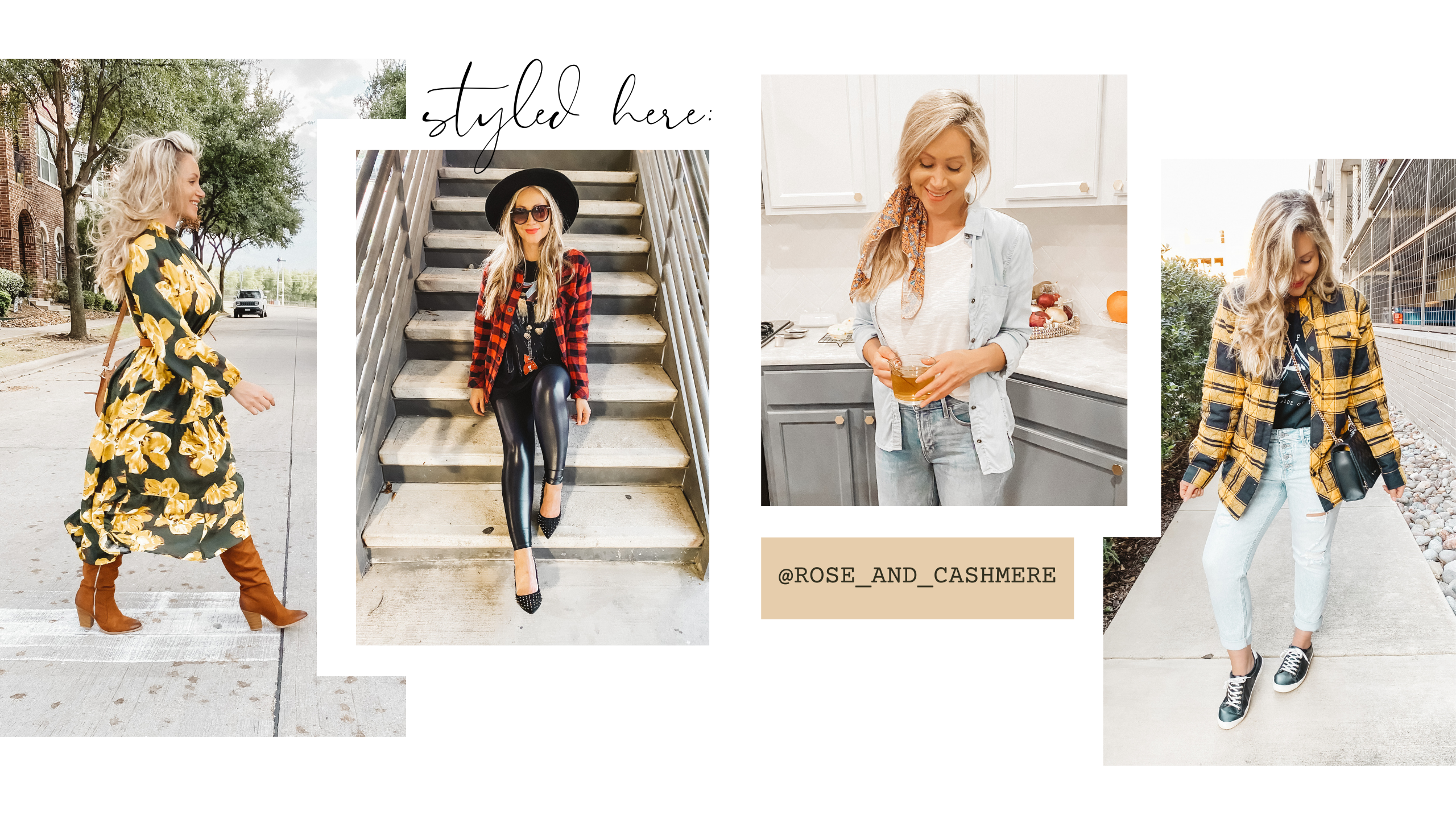 Shop a list of Rosé & Cashmere's Amazon Favorites